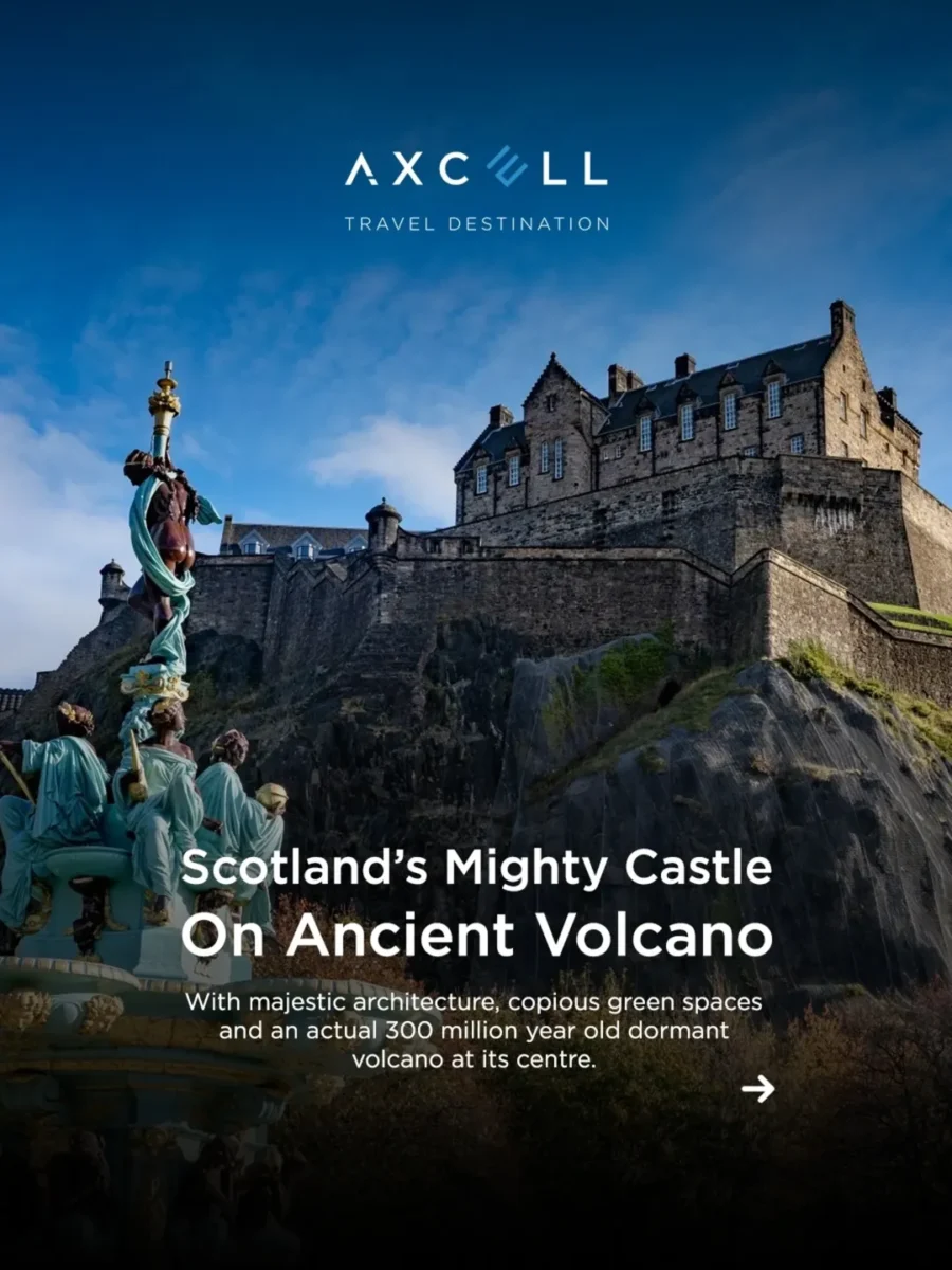 Scotland’s Mighty Castle On Ancient Volcano